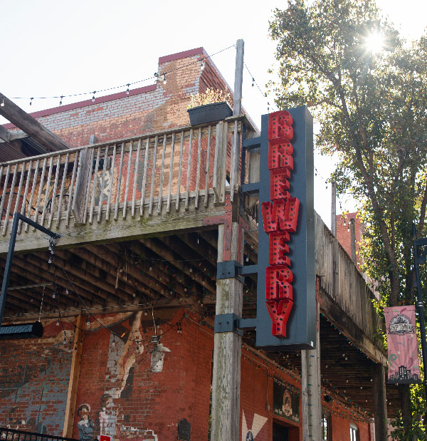 River City Brewing building outside